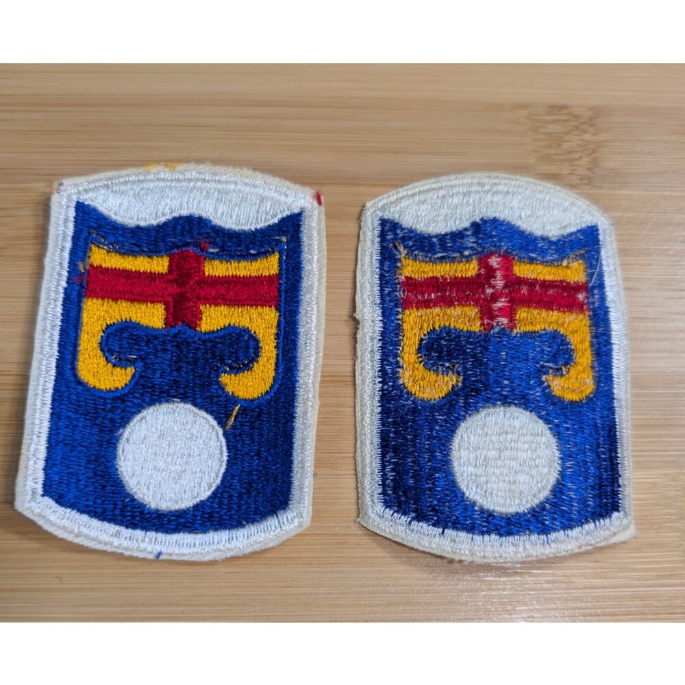 US‎ Army 92nd Infantry Division Patch Dress Uniform Shoulder Military Militaria